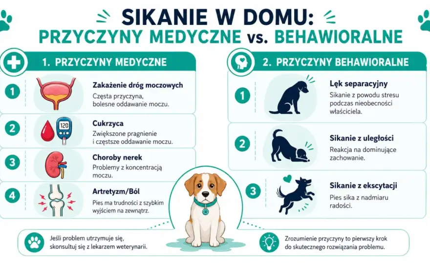 Pies sika w domu? Rozwiąż problem - zdrowie, stres czy trening?