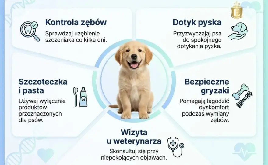 Zęby mleczne u psa - Kiedy wypadają i jak pomóc szczeniakowi?
